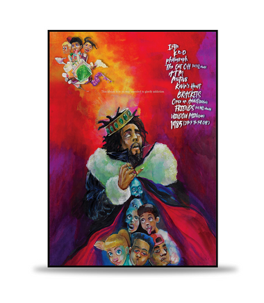 J. Cole (KOD) Album Poster | Posterboo.com – POSTERBOO.COM